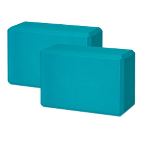 Gaiam Essentials Yoga Block (Set Of 2) - Supportive, Soft Non-Slip Foam Gaiam Essentials Yoga Block (Set Of 2) - Supportive, Soft Non-Slip Foam