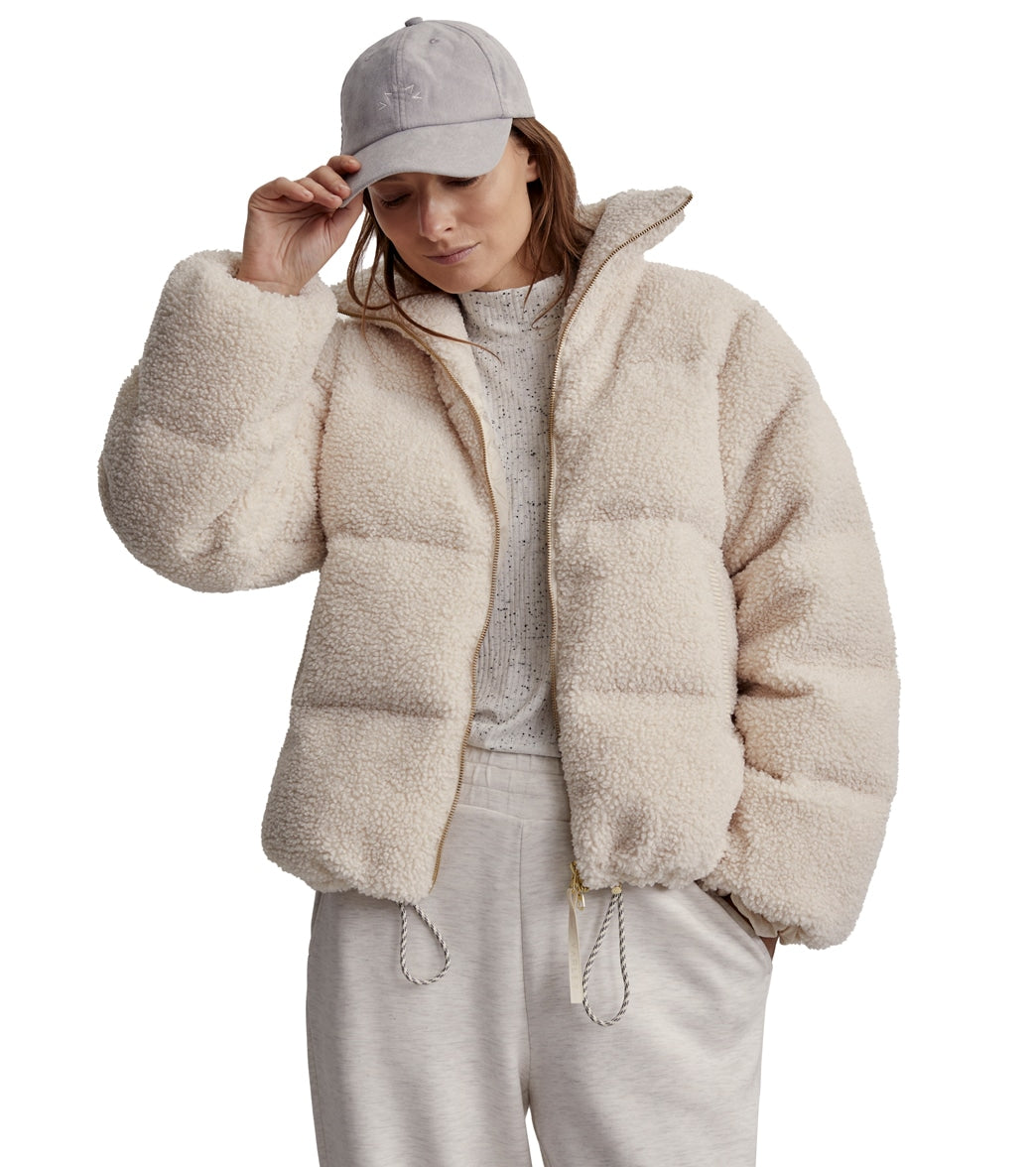 Varley Wilkins Sherpa Puffer Jacket at EverydayYoga.com - Free