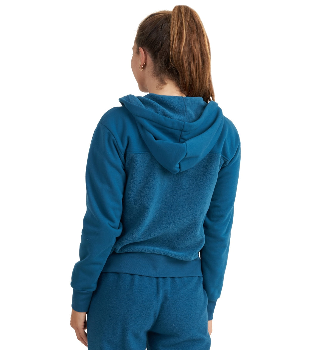 Thrive Societe Sherpa Zip Hoodie at EverydayYoga.com - Free Shipping