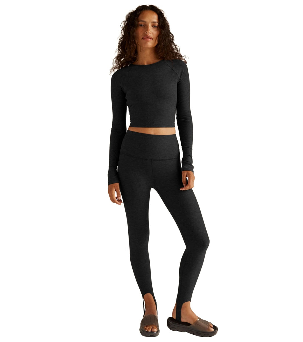 Beyond Yoga Spacedye Enlighten Cropped Pullover at EverydayYoga