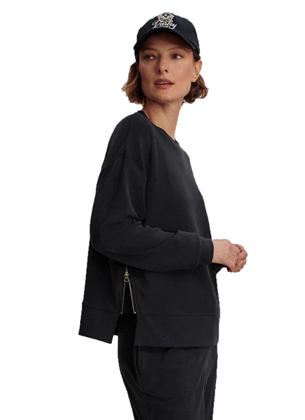 Varley Horton Side Zip Midlayer at EverydayYoga.com - Free Shipping