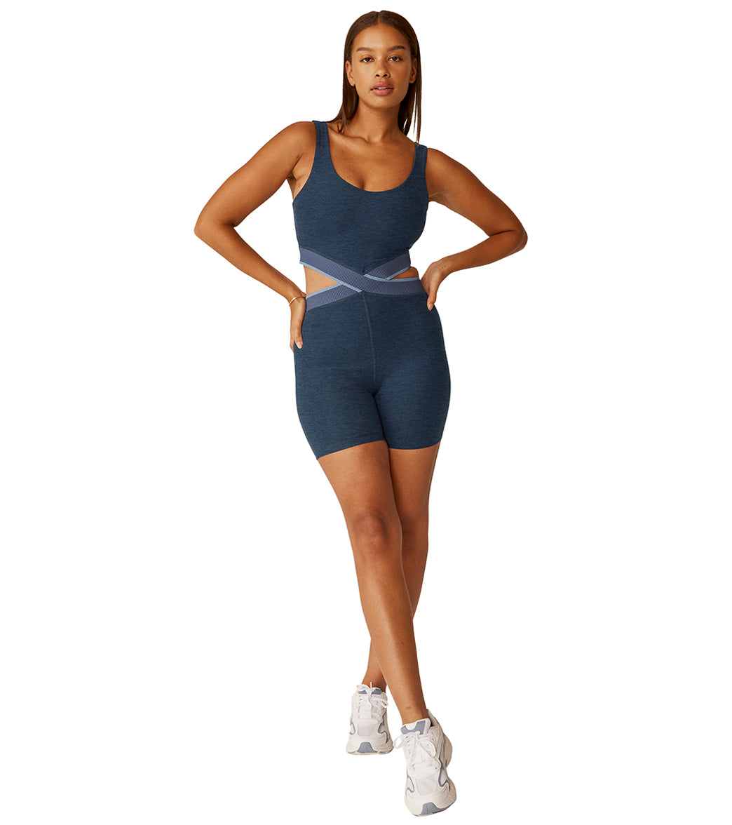 Beyond Yoga Spacedye In The Mix Biker Jumpsuit at EverydayYoga.com