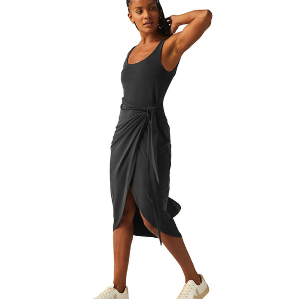 beyond yoga inspire midi dress Spacedye Inspire Midi Dress with Soft Stretch Comfort - Black
