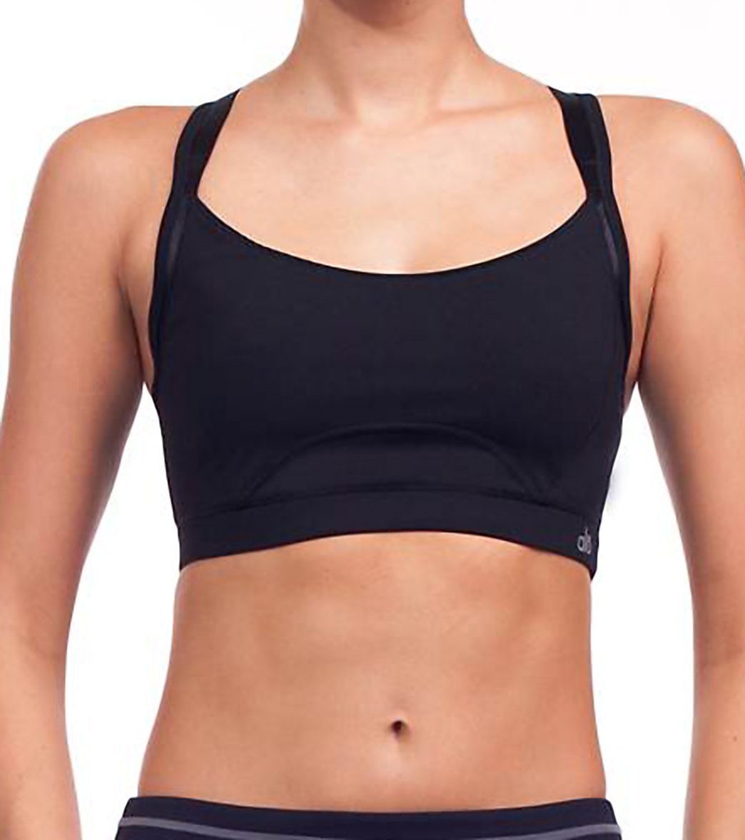 Alo Women's Split Strap Yoga Bra at YogaOutlet.com – EverydayYoga.com