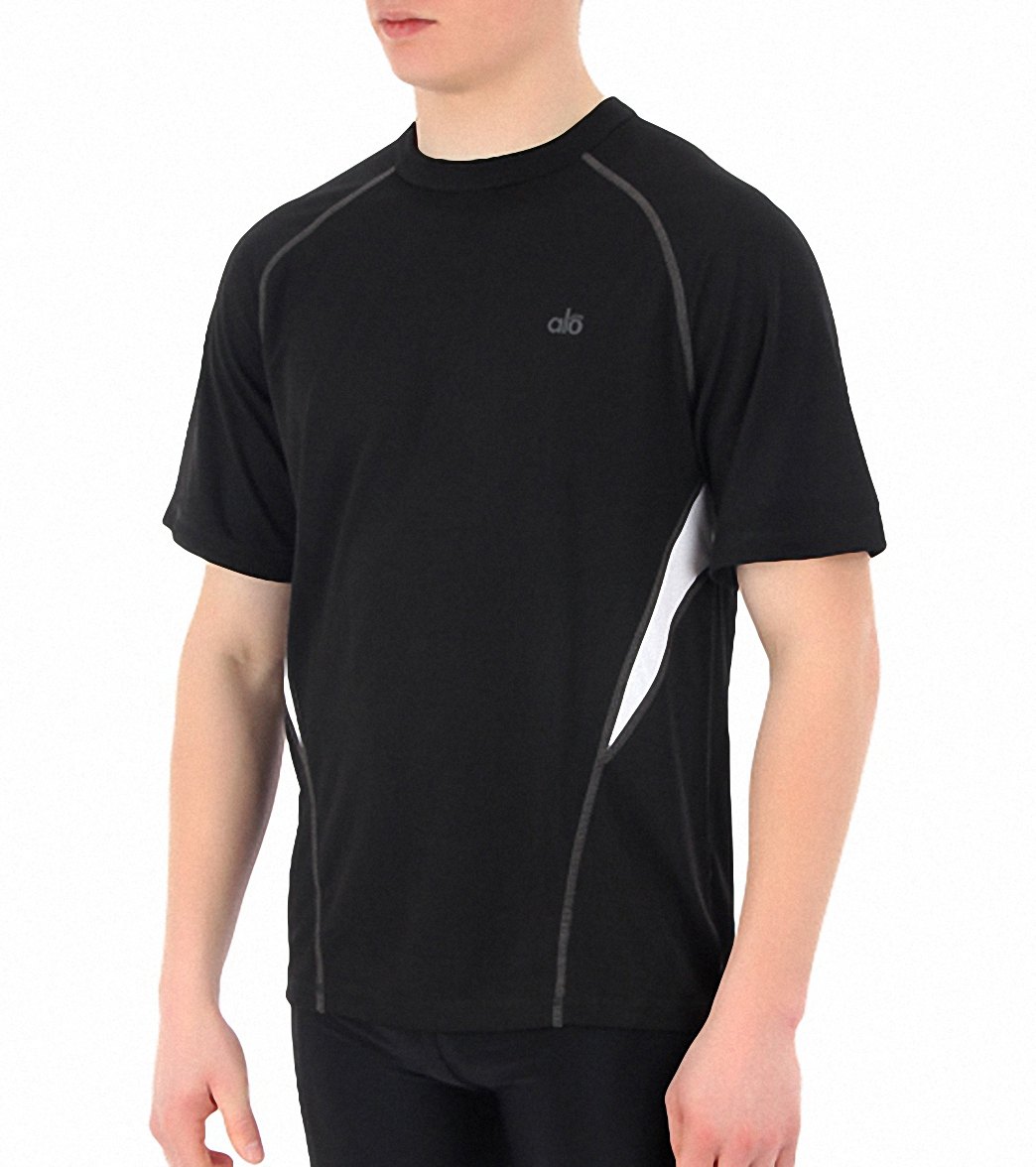 Alo Men's Response Short Sleeve Yoga Tee