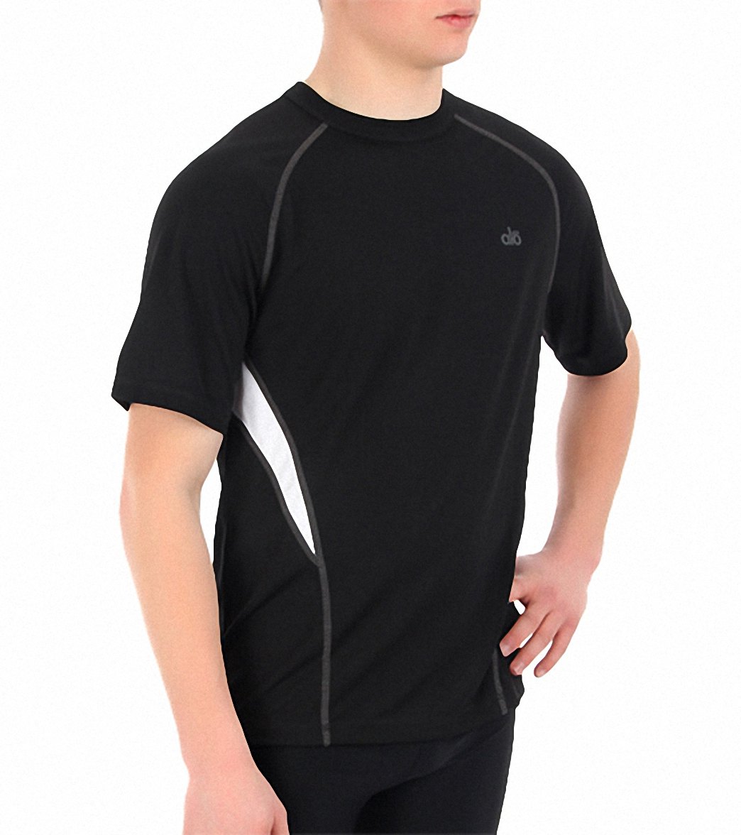 ALO Yoga Tシャツ・ヨガウェア Alo Men's Response Short Sleeve Yoga Tee at YogaOutlet.com