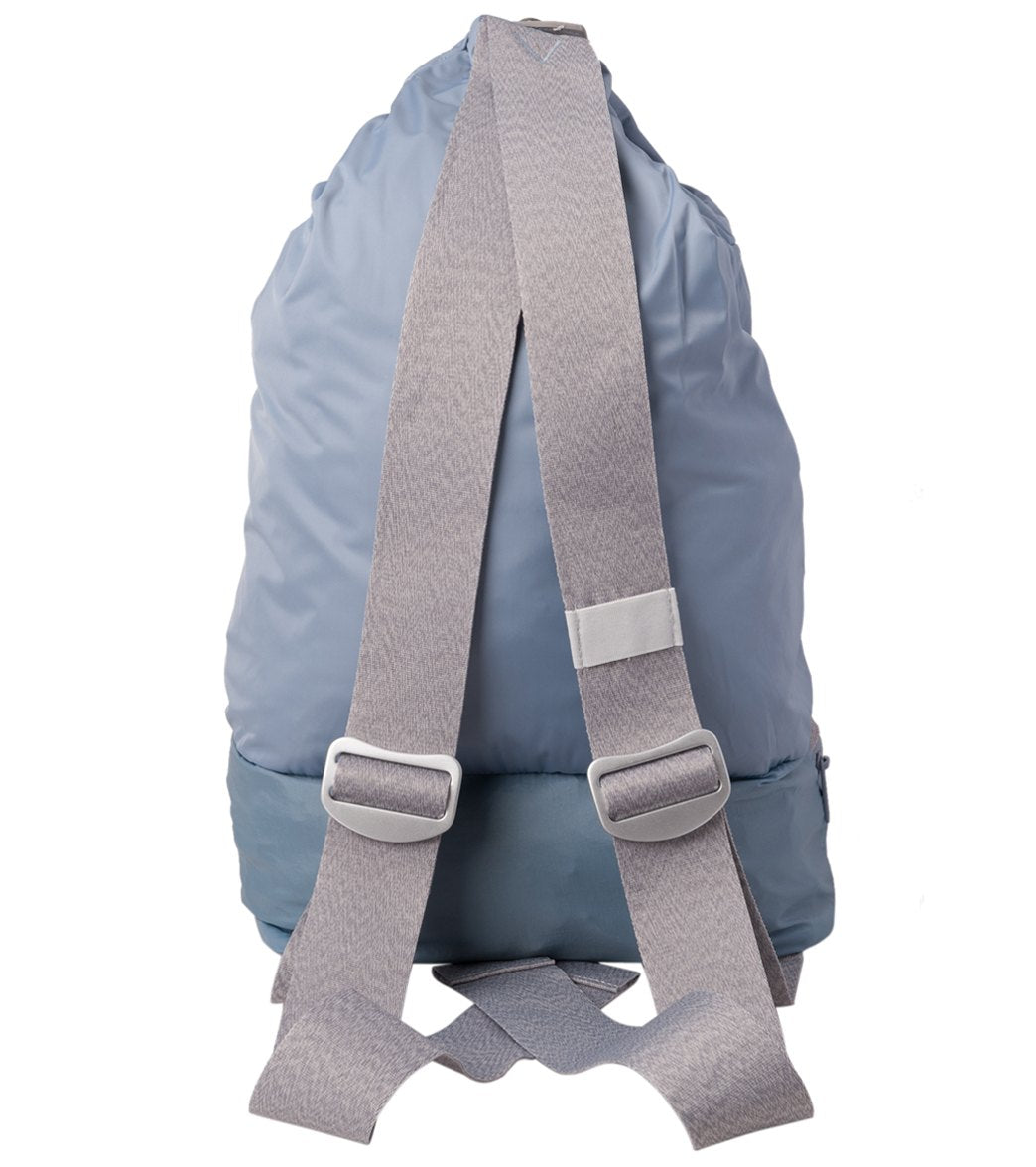 Manduka Be Series Rucksak Light Blue Sling Backpack Women’s Bag Manduka Be Series Rucksak at EverydayYoga.com main image 2