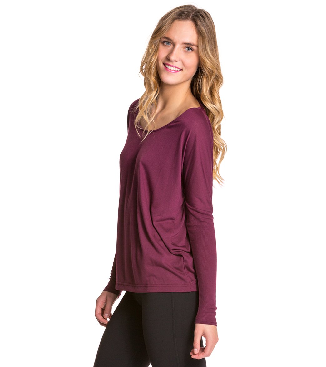 Alo Cinder Long Sleeve at YogaOutlet.com – EverydayYoga.com