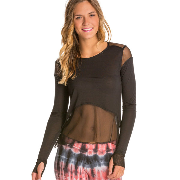 alo yoga メッシュ トップス ブラック 7270742622251-black-
