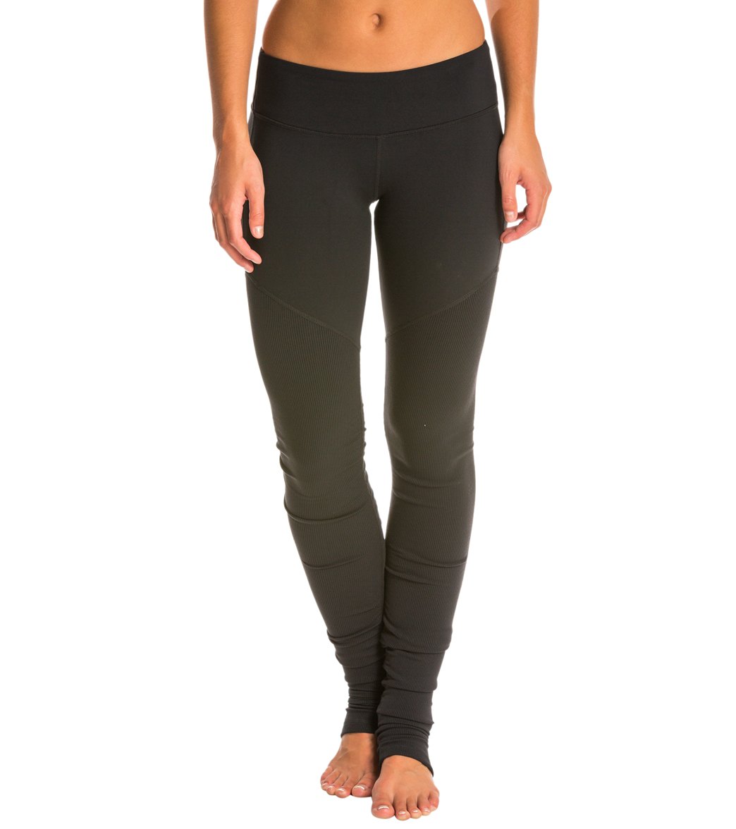 Alo Goddess Ribbed Legging 2 at YogaOutlet.com – EverydayYoga.com