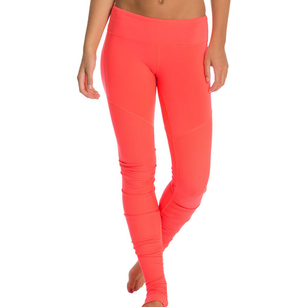 Alo Goddess Ribbed Legging 2 at YogaOutlet.com – EverydayYoga.com