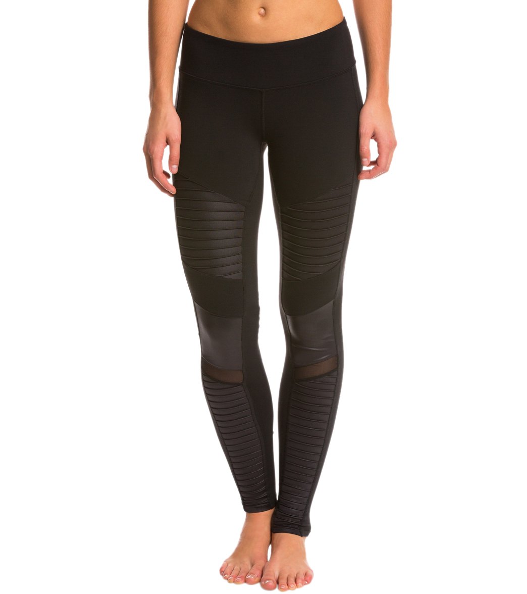 Alo Yoga Athena Moto Yoga Leggings at YogaOutlet.com