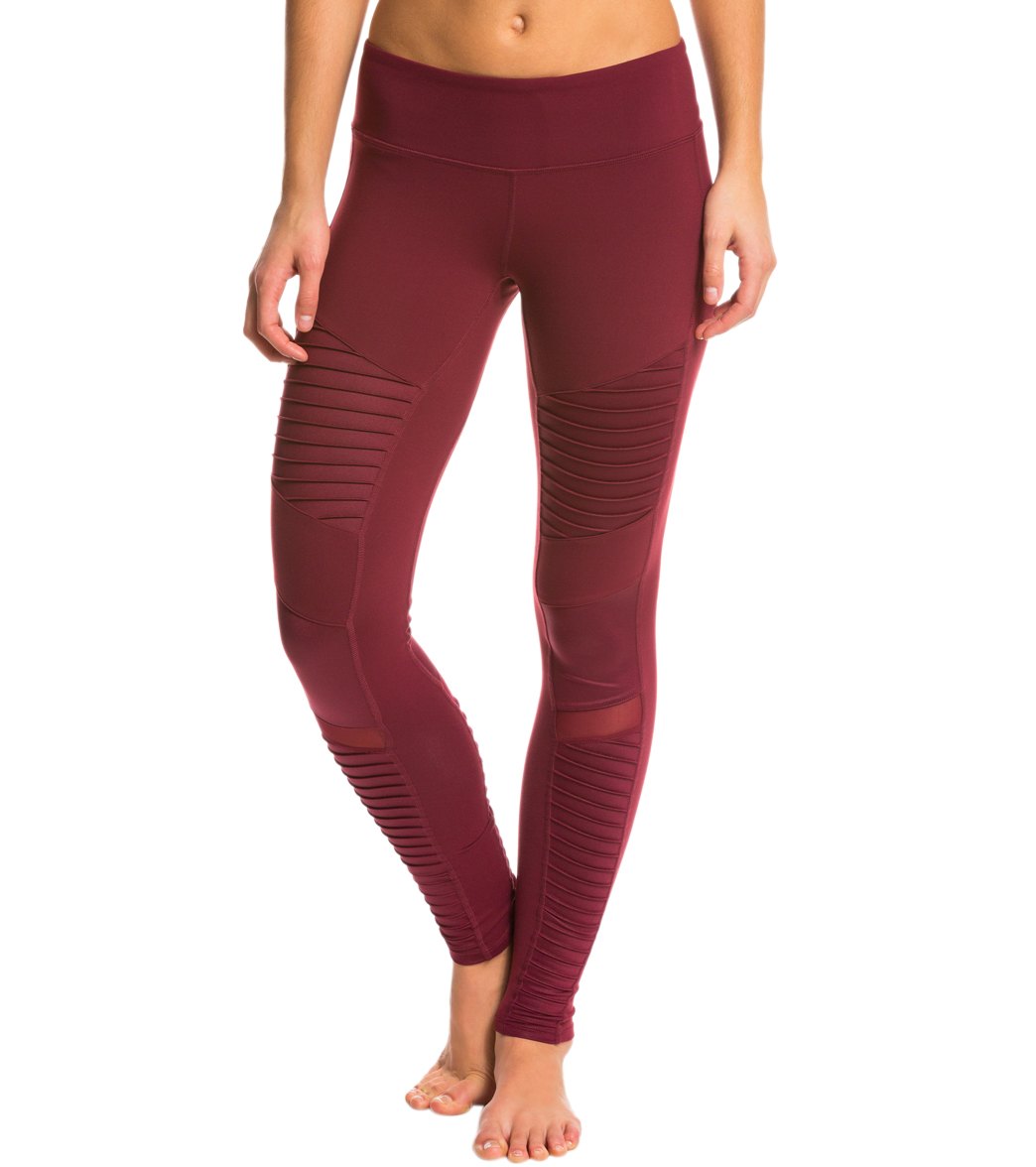 Alo Yoga Athena Moto Yoga Leggings at YogaOutlet.com