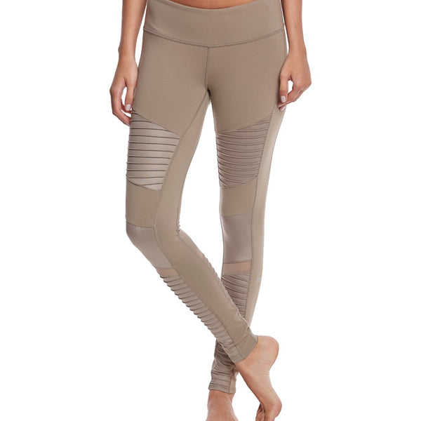 Alo Yoga Athena Moto Yoga Leggings at YogaOutlet.com