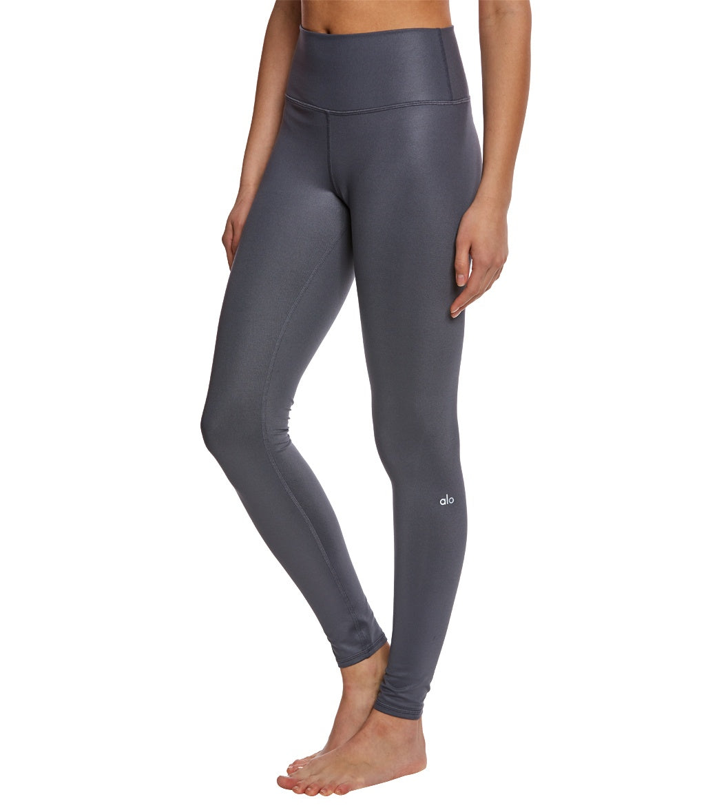 Alo Yoga High Waist Airbrush Yoga Leggings at YogaOutlet.com