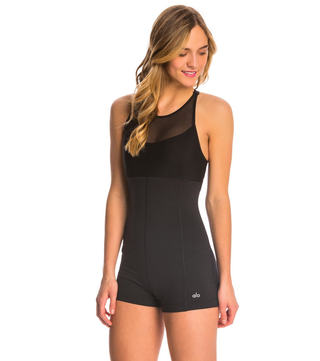 Alo Yoga Sun Salute Yoga & Dance Leotard at YogaOutlet.com - Free