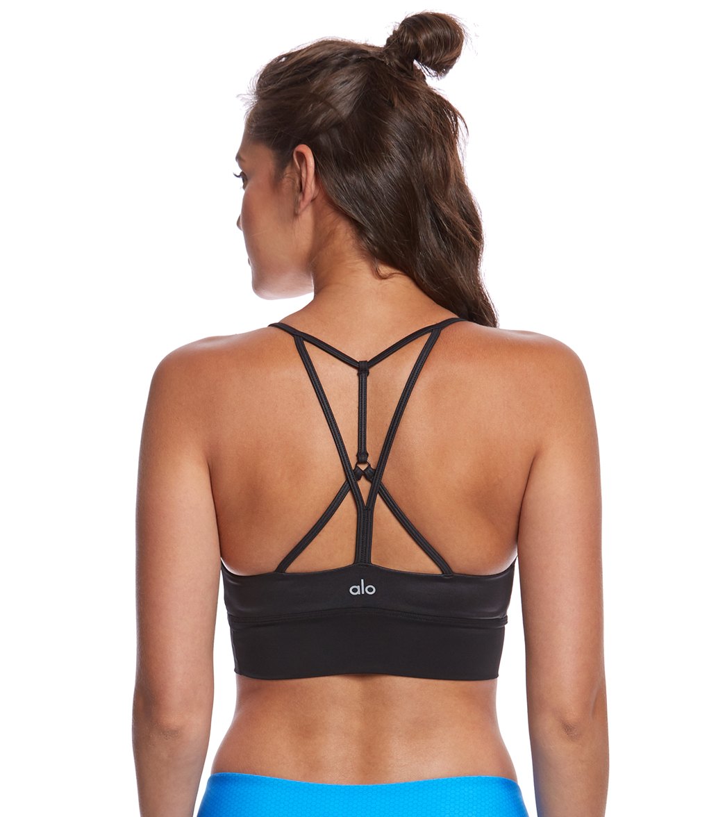 Alo Yoga Lush Yoga Crop Top at YogaOutlet.com - Free Shipping