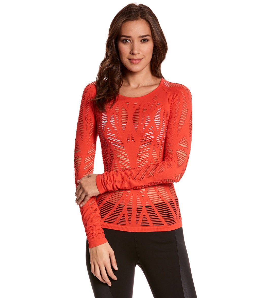 Alo Yoga Wanderer Yoga Long Sleeve at YogaOutlet.com - Free