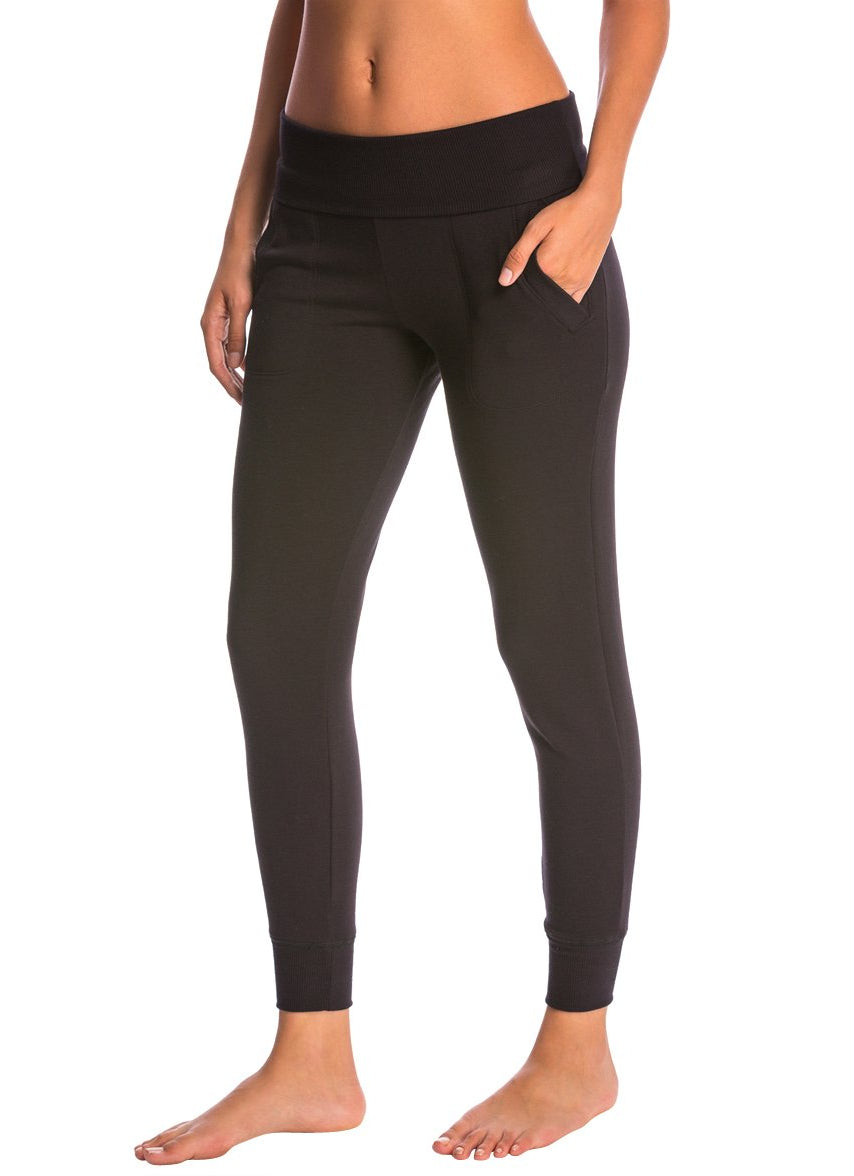 Beyond Yoga Cozy Fleece Foldover Long Sweatpant Joggers