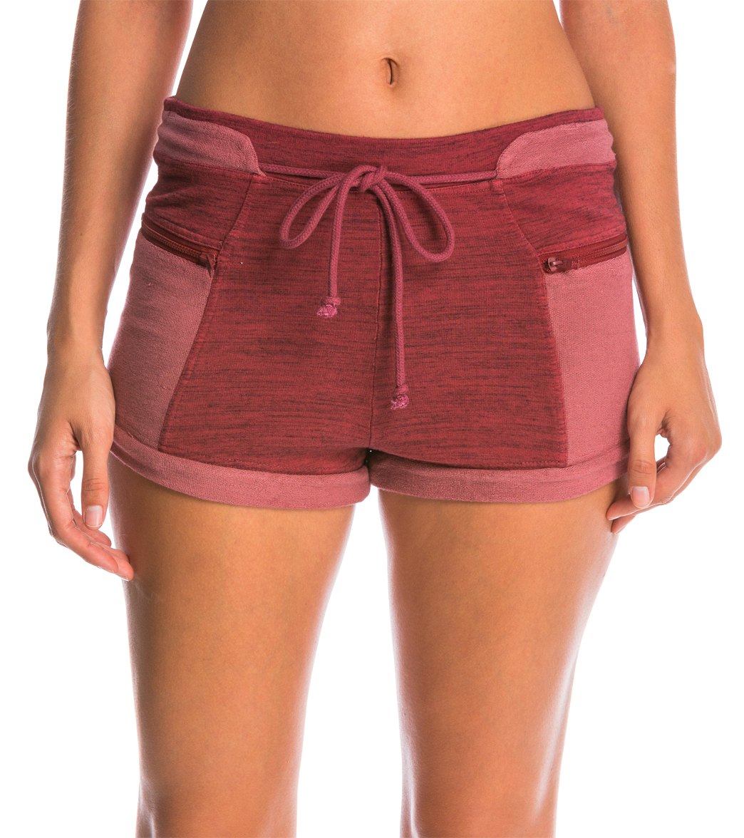 Free People Cheeky Yoga Shorts at EverydayYoga.com - Free Shipping