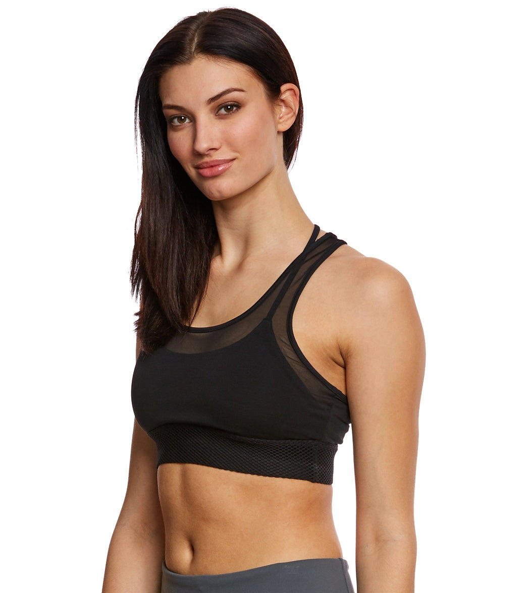 Alo Yoga Glare Yoga Sports Bra at YogaOutlet.com - Free Shipping