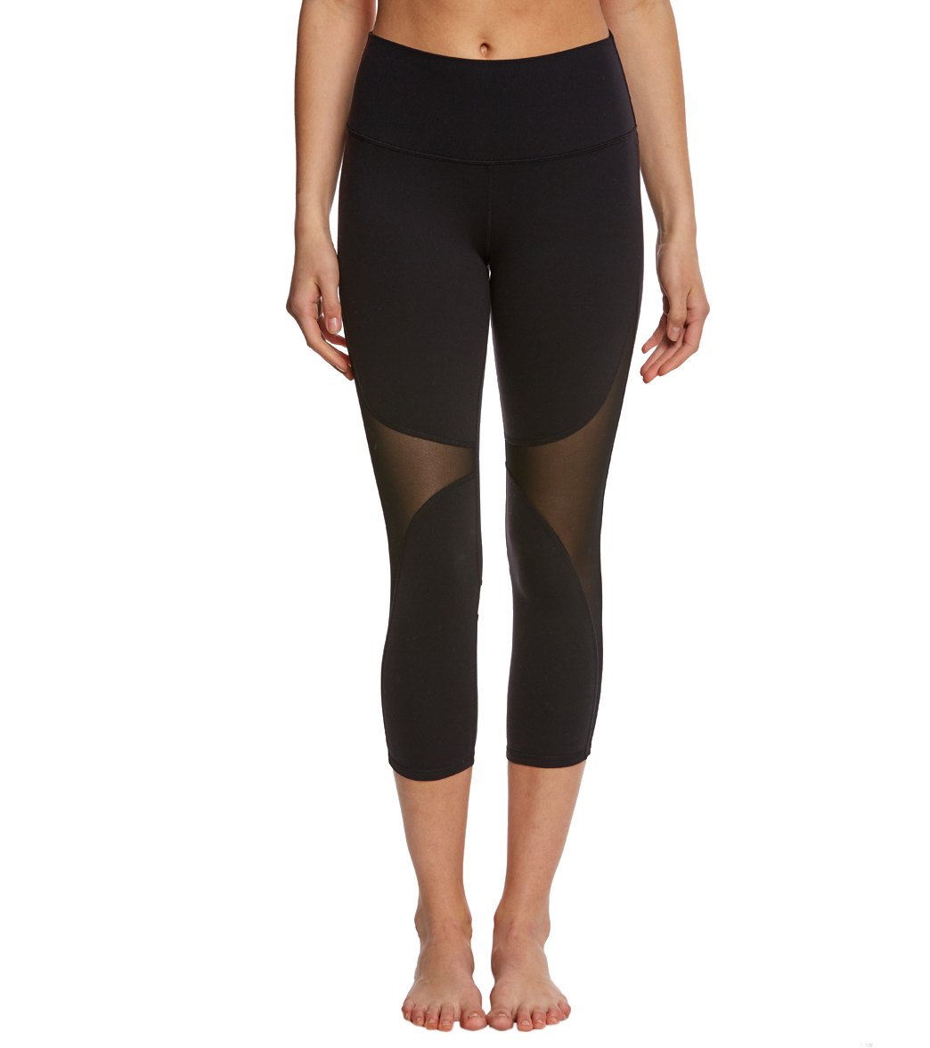 Alo Yoga High-Waist Coast Yoga Capris at YogaOutlet.com - Free