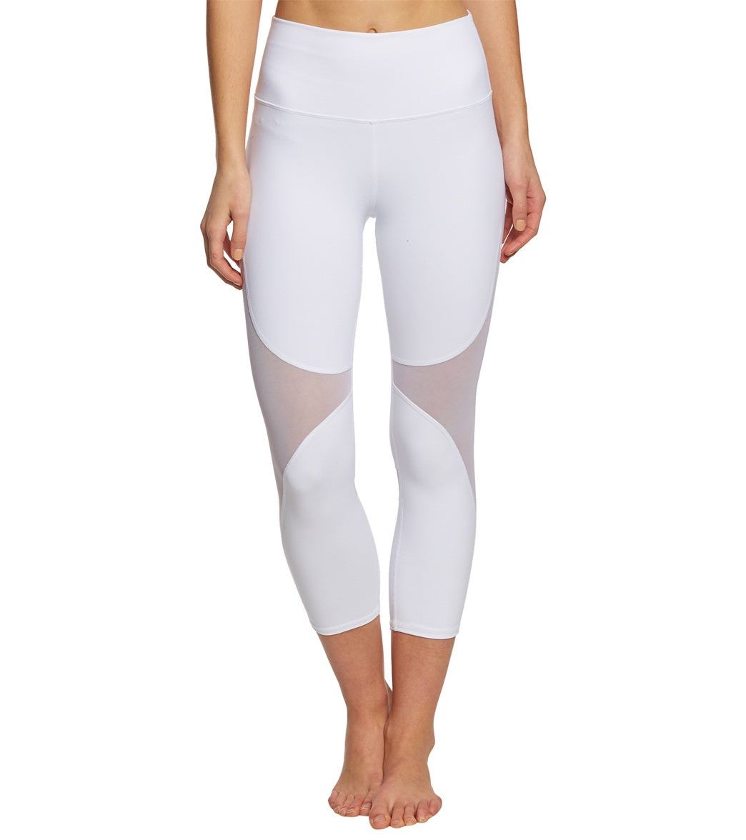 Alo Yoga High-Waist Coast Yoga Capris at YogaOutlet.com - Free