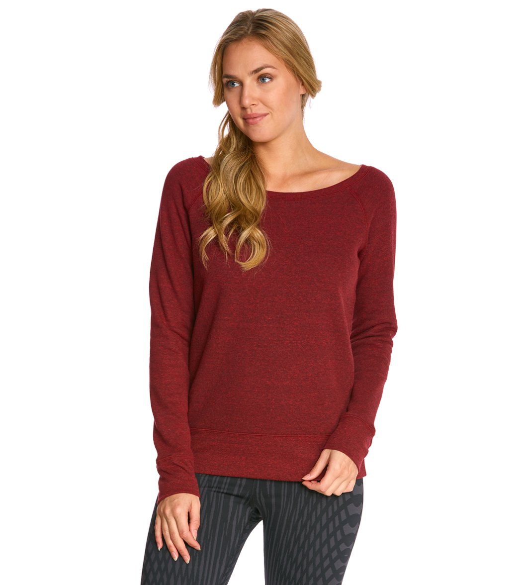 Bella Canvas Sponge Fleece Wide Neck Sweatshirt at