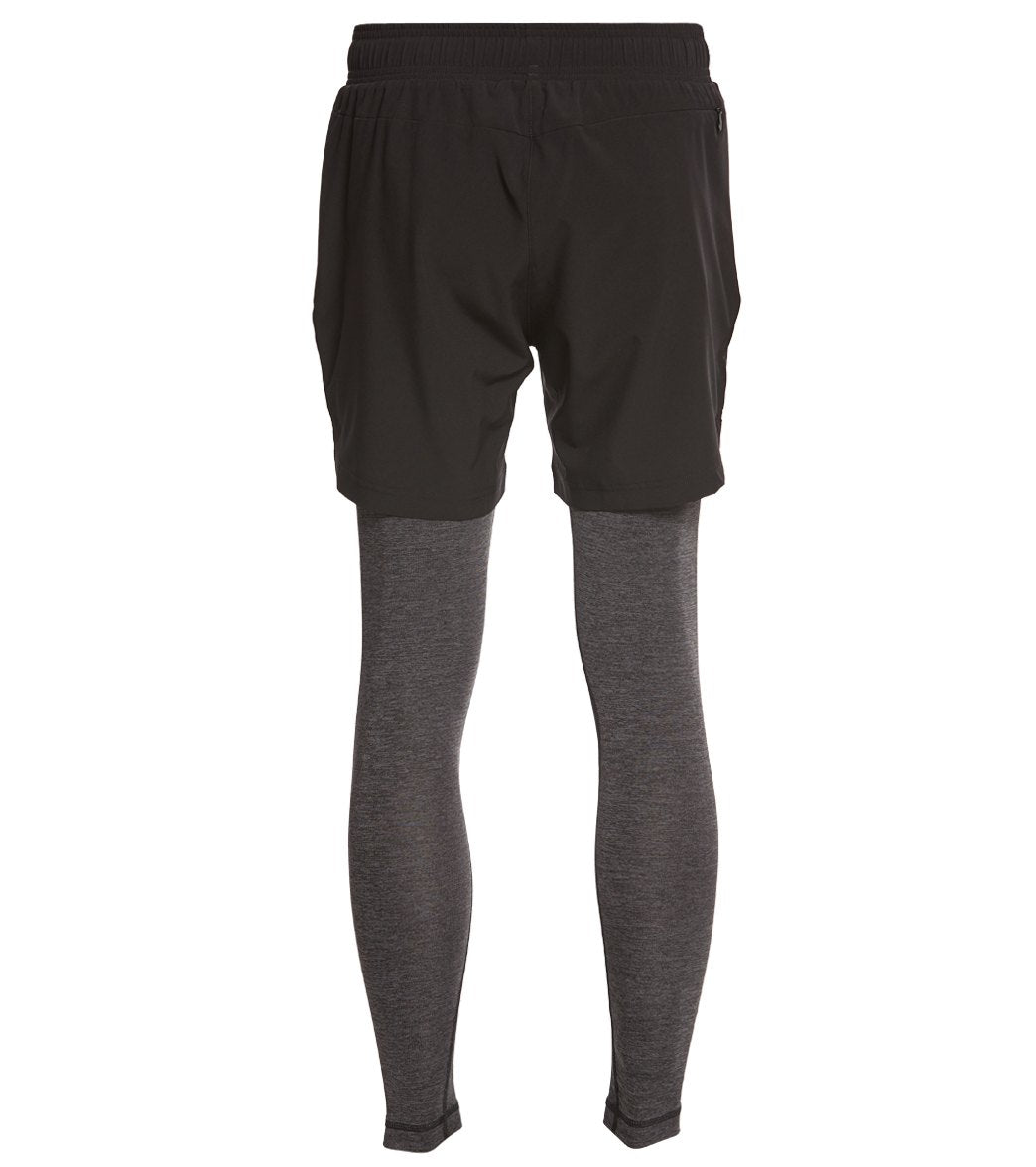 Alo Yoga Men's Stability 2 in 1 Workout Tights at YogaOutlet.com
