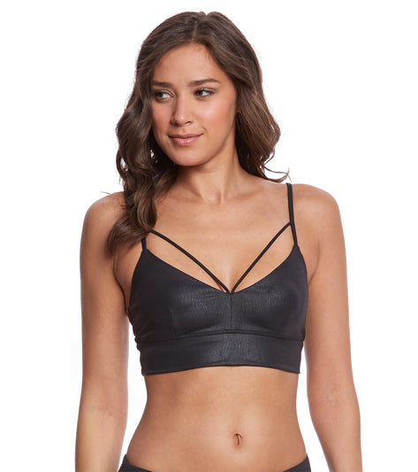 Alo Yoga Spotlight Yoga Sports Bra at YogaOutlet.com - Free