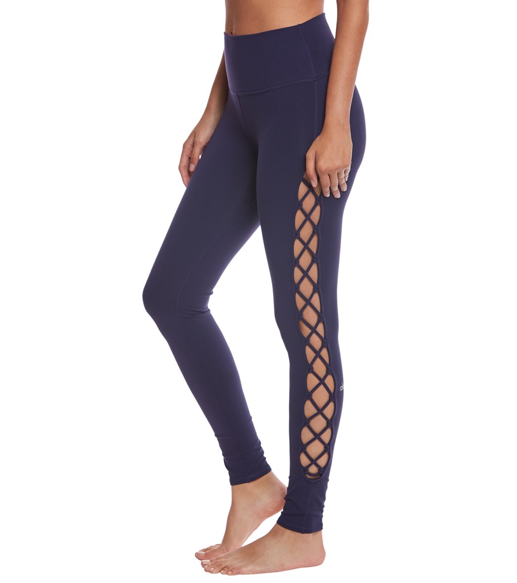 Alo Yoga Interlace Yoga Leggings at YogaOutlet.com - Free Shipping