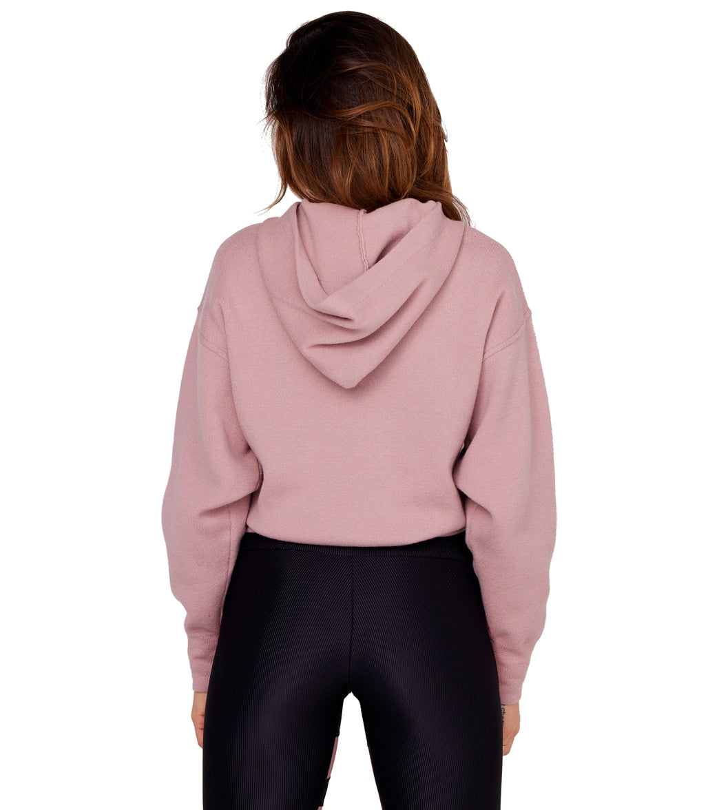Onzie Women's Crop Hoodie - Super Soft Hooded Sweatshirt, Cashmere-Like Feel - View #7
