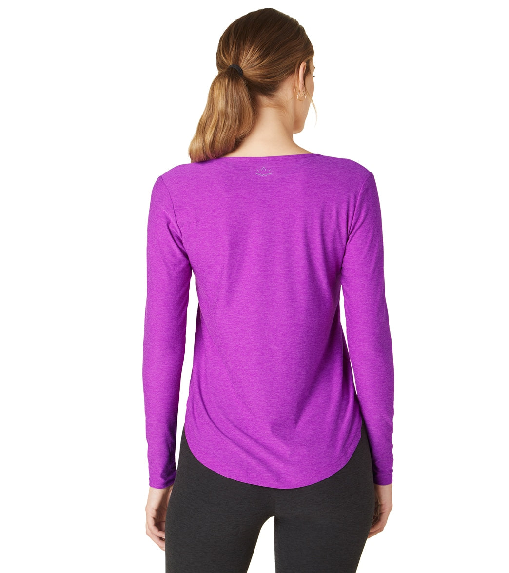 Beyond Yoga Featherweight Scooped Long Sleeve Pullover