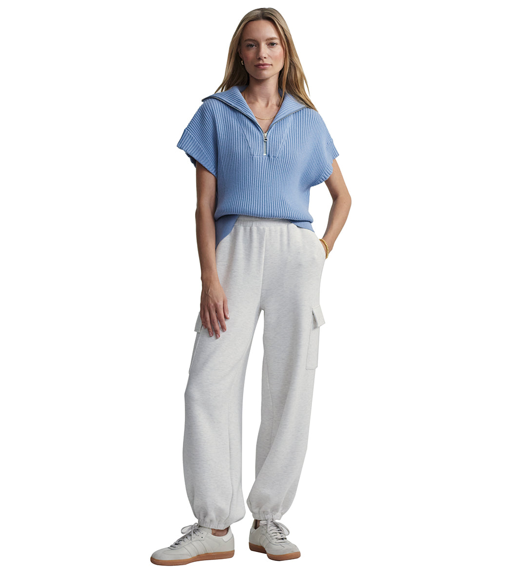Varley Rory Half Zip Knit at YogaOutlet.com - Free Shipping
