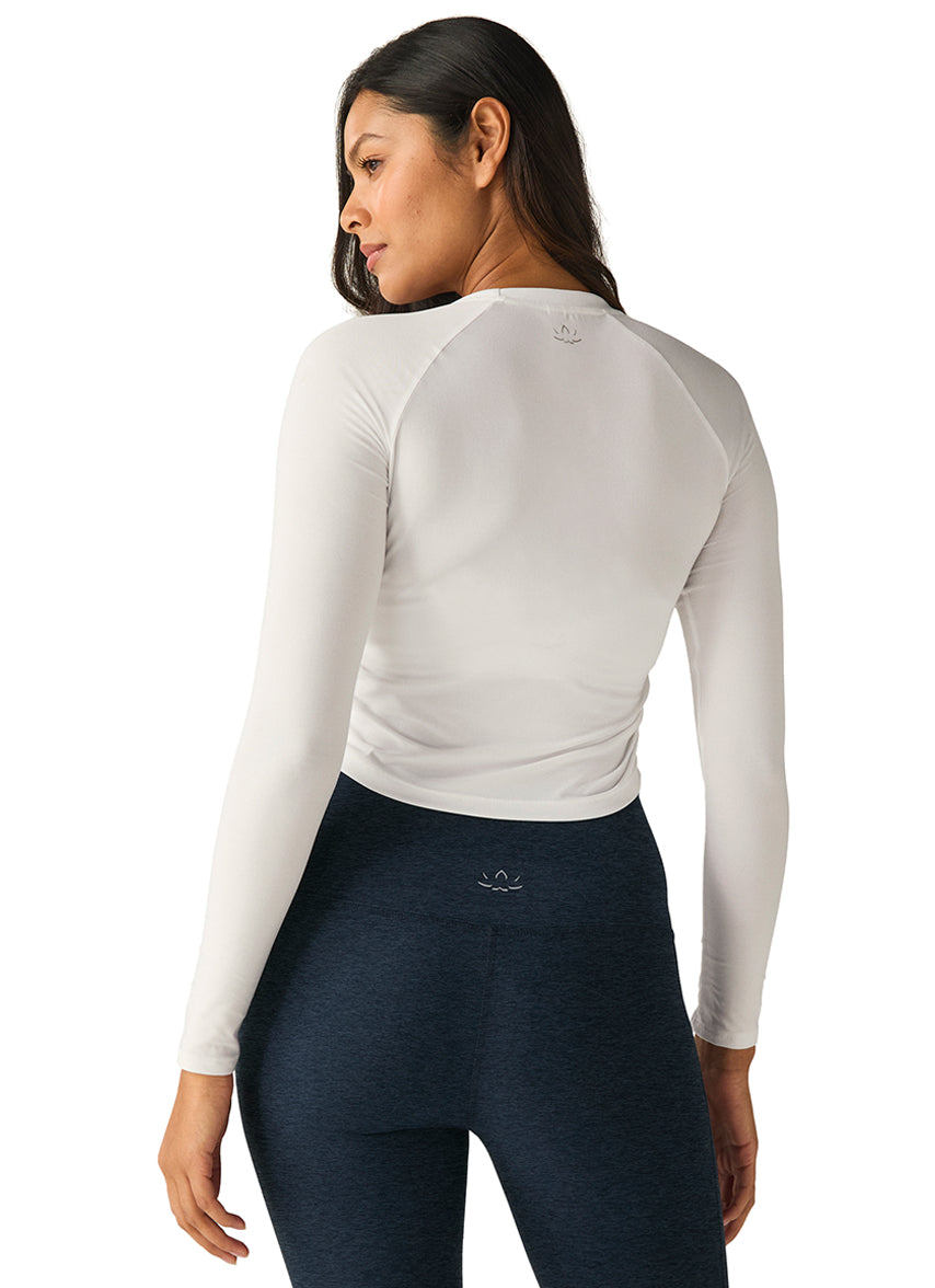 Beyond Yoga Featherweight Your Fit Long Sleeve Top at YogaOutlet.com
