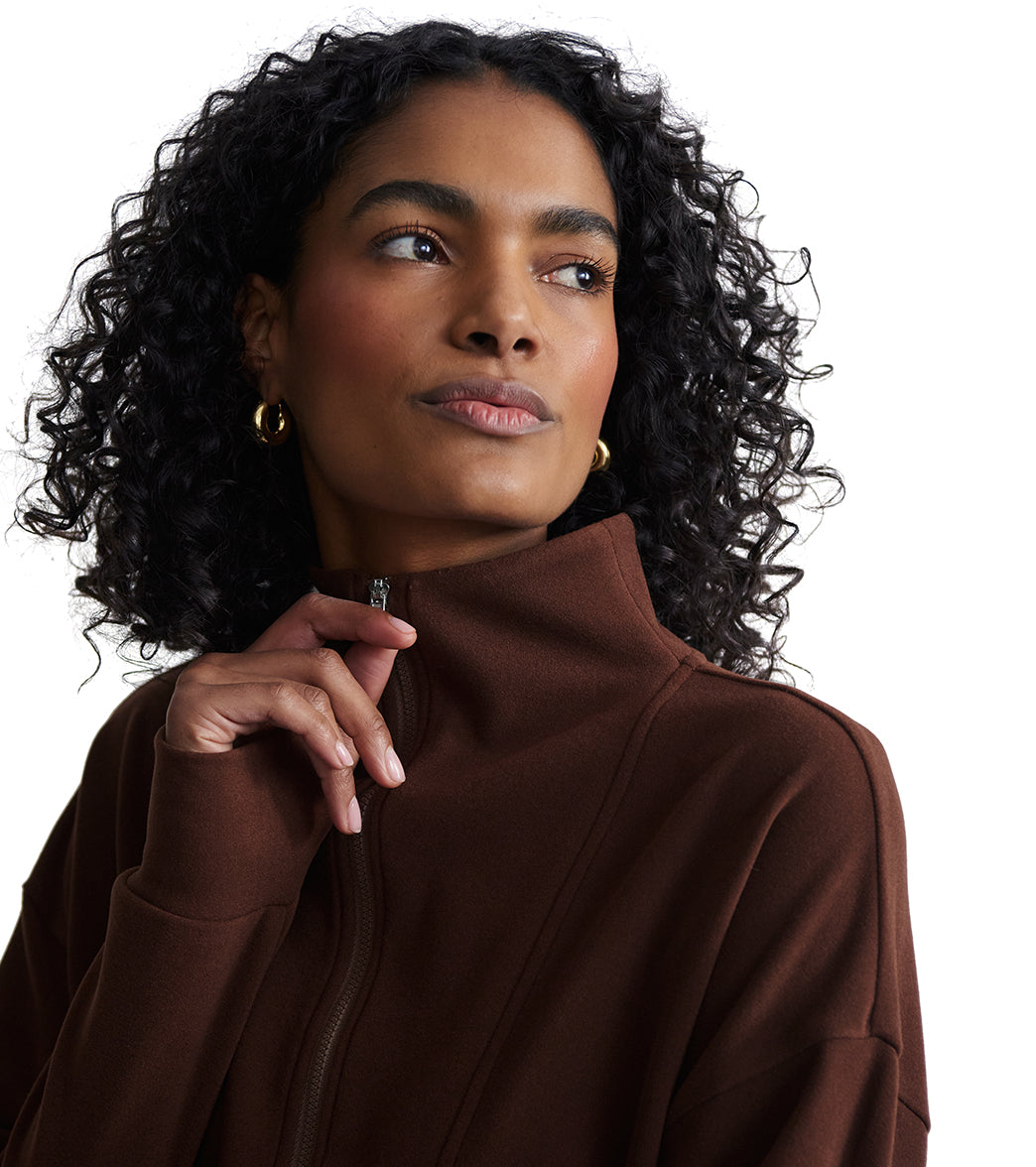 Varley Timberley Half Zip Midlayer at EverydayYoga.com - Free Shipping