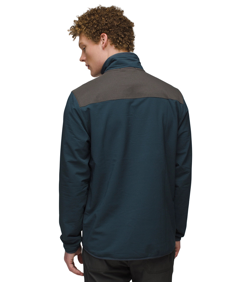 prAna Gridlocked Fleece 1/4 Zip at EverydayYoga.com - Free Shipping