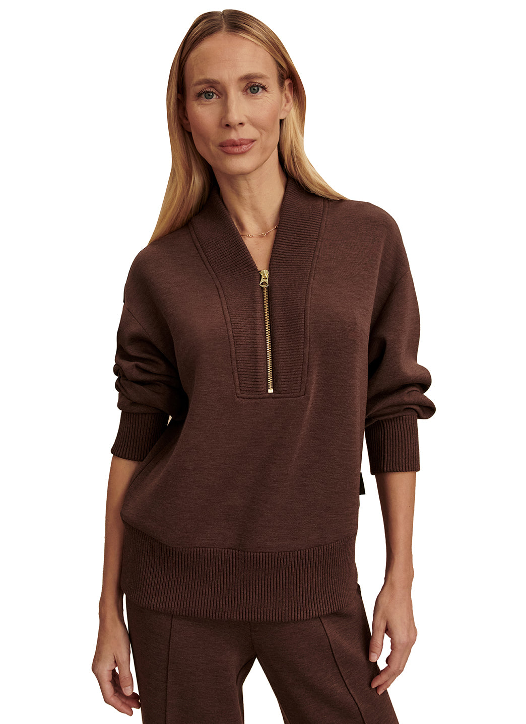 Varley Sally Half Zip Sweater at EverydayYoga.com - Free Shipping