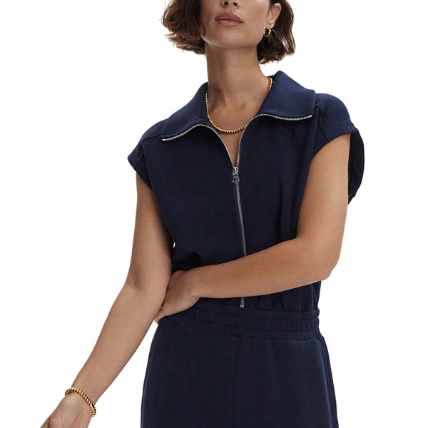 Varley Monica Half Zip Jumpsuit at YogaOutlet.com - Free Shipping