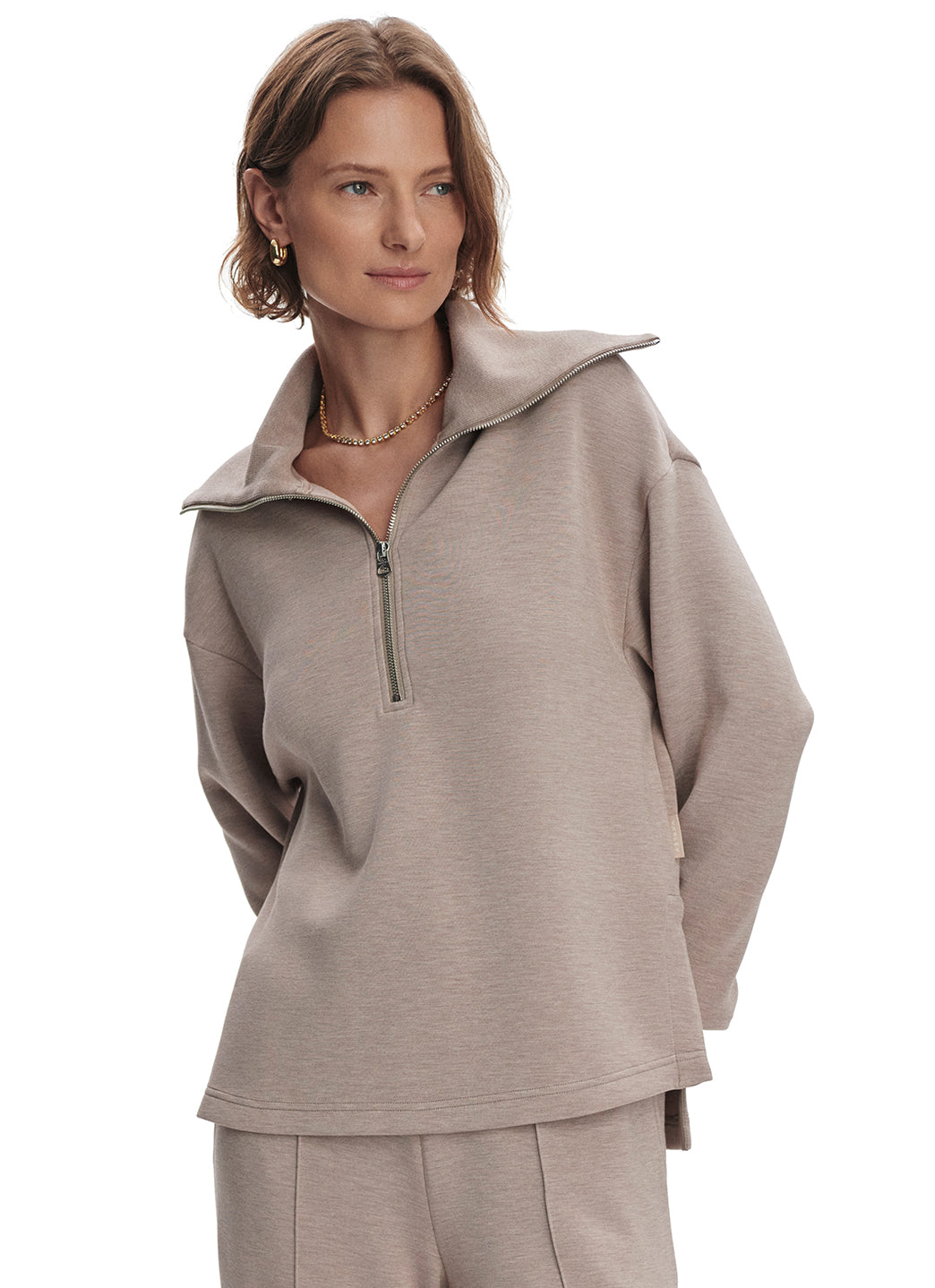 Varley Larson Half Zip Sweatshirt at EverydayYoga.com - Free Shipping