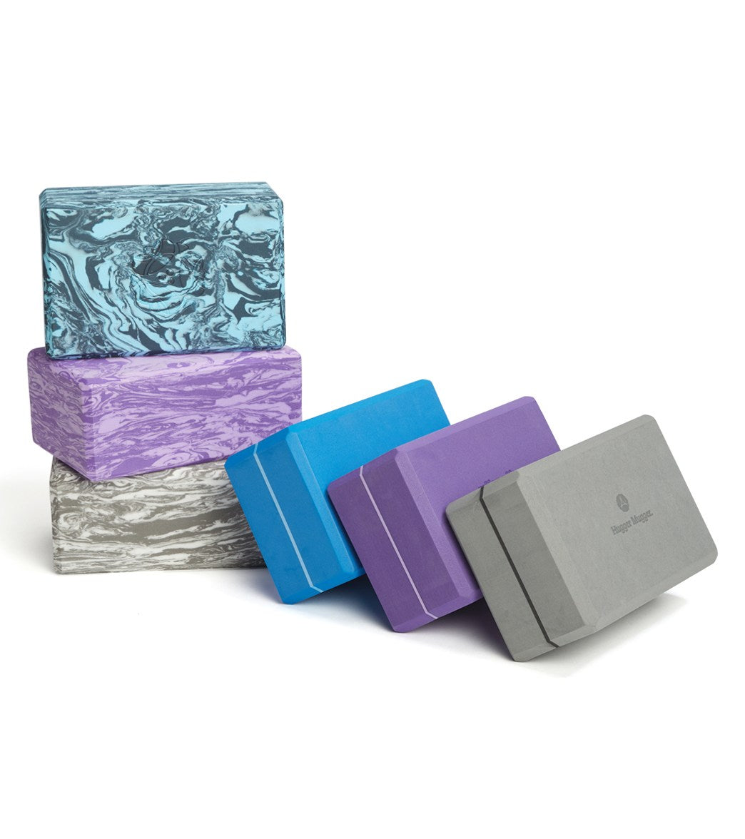 Hugger Mugger 4 Foam Yoga Block at