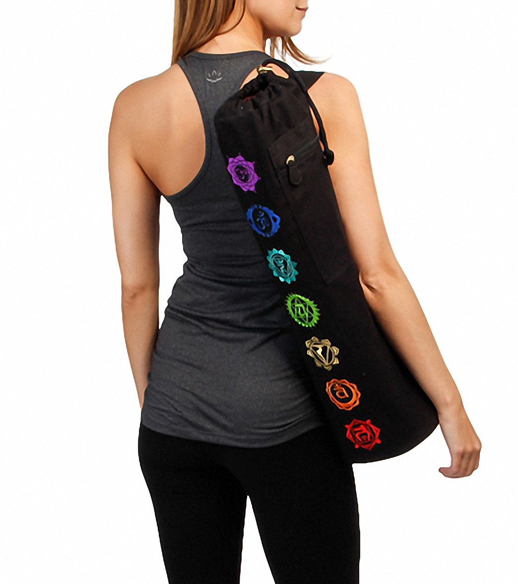 Gaiam Chakra Embroidered Yoga Mat Bag at