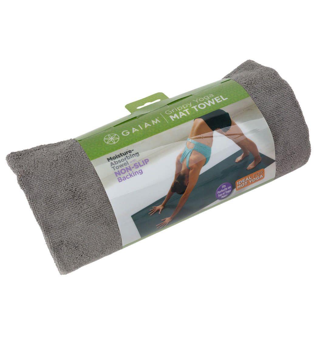 Gaiam No Slip Yoga Mat Towel at
