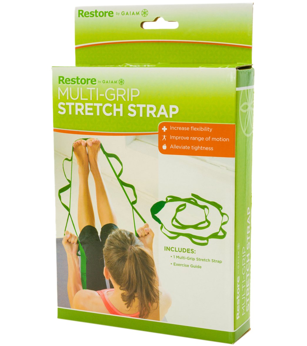 Gaiam Restore Multi-Grip Stretch Strap at