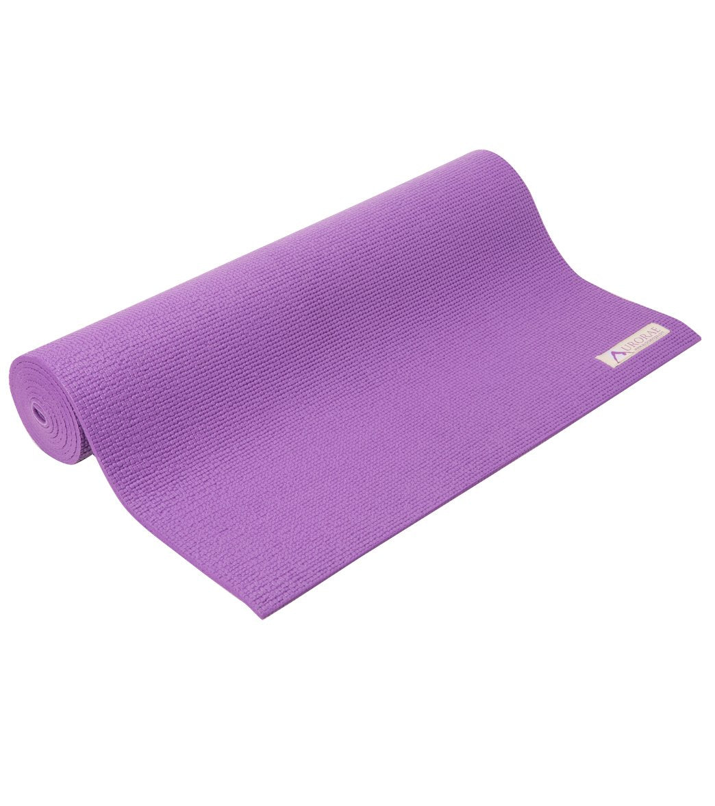  AURORAE Classic/Printed Extra Thick and Long Yoga Mat. Slip  Free Rosin included : Sports & Outdoors