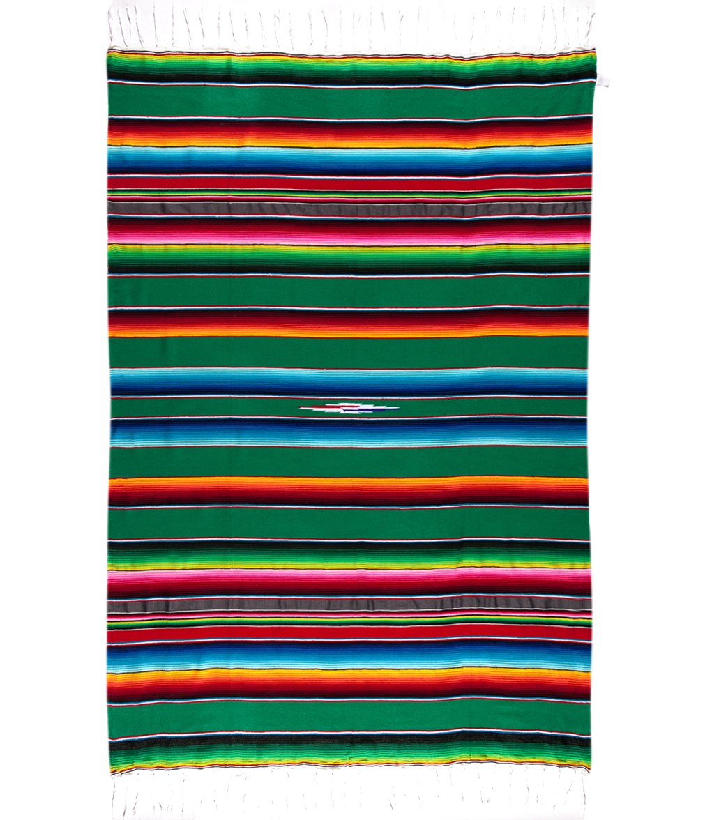 Native Yoga Large Mexican Serape Blanket at EverydayYoga