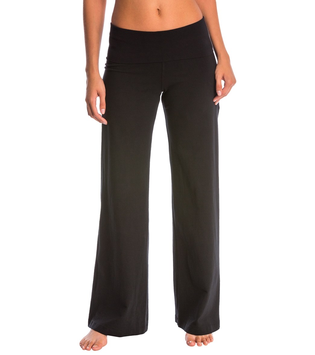 Hard Tail Flat Waist Yoga Lounge Pants at  - Free