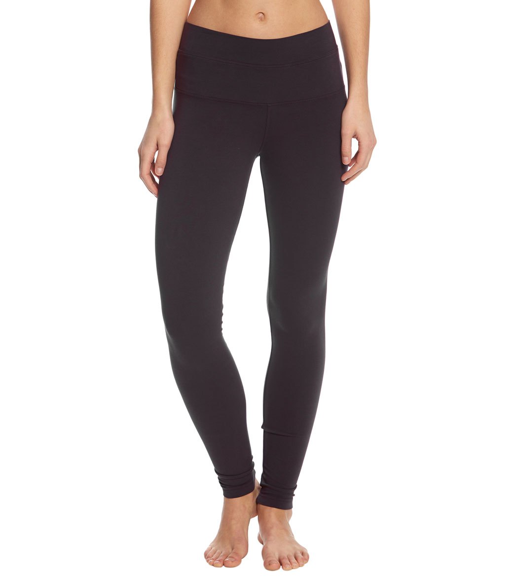 Hard Tail High Waisted Cotton Ankle Yoga Leggings at  -  Free Shipping