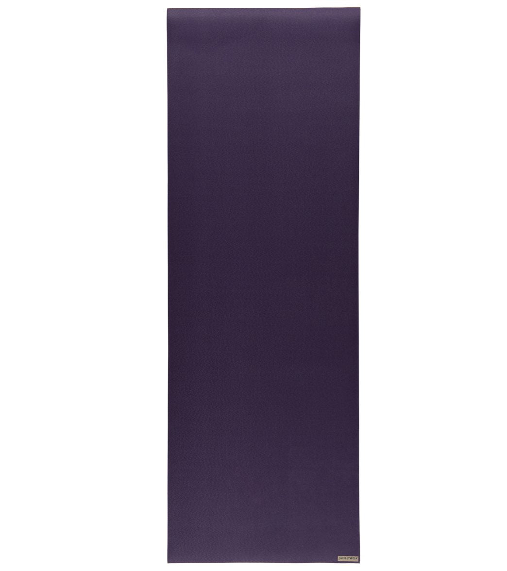 Jade Yoga Fusion Wide Natural Rubber Yoga Mat 80 8mm Extra Thick at   - Free Shipping