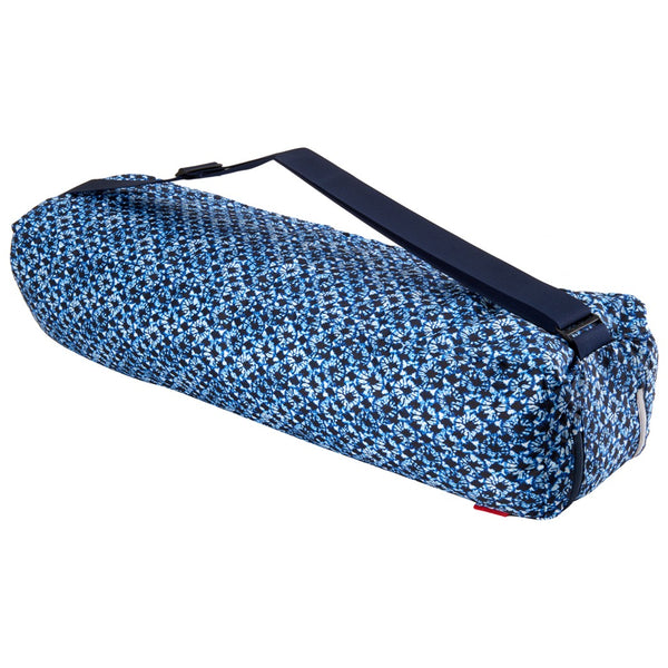 Peace Yoga Mat Carrier Tote Bag with Ventilation Eyelets & Adjustable Strap